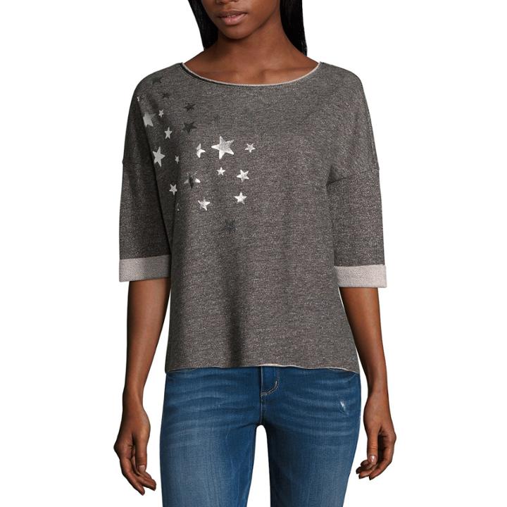 Project Runway 3/4 Sleeve Star Sweatshirt
