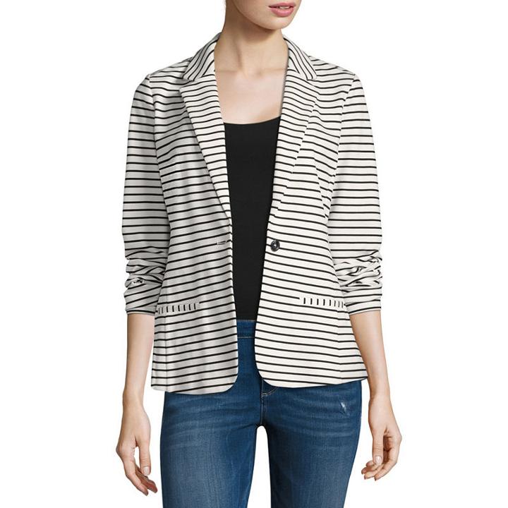 A.n.along Sleeve Ponte Blazer - Tall