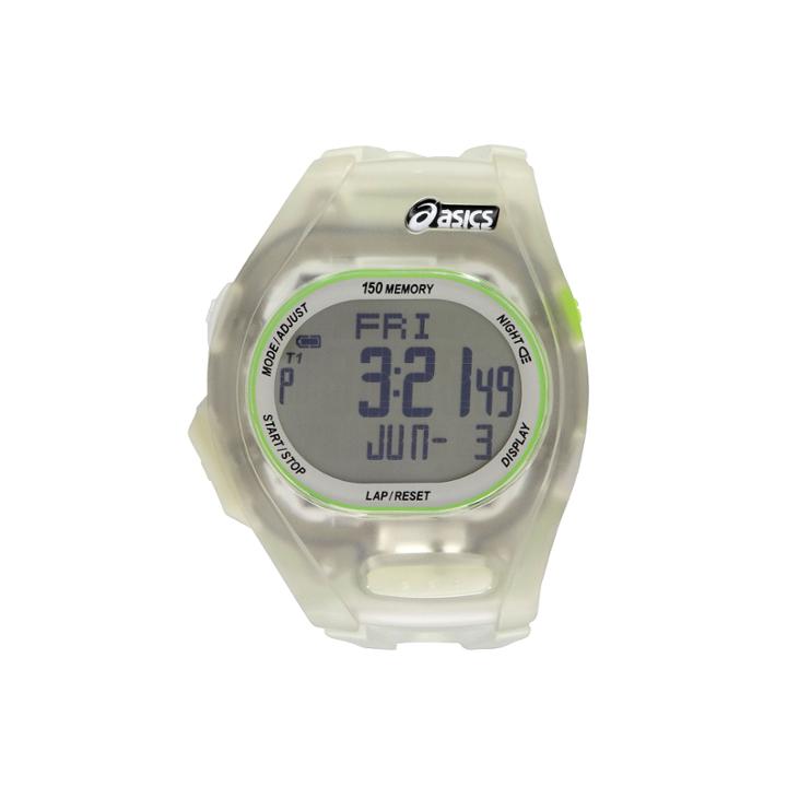 Asics Ar08 Night Run Unisex Clear Strap Watch-cqar0802y