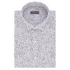 Van Heusen Short Sleeve Poplin Pattern Dress Shirt