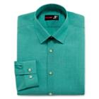 Jf J.ferrar Easy-care Solid Big And Tall Long Sleeve Broadcloth Dress Shirt