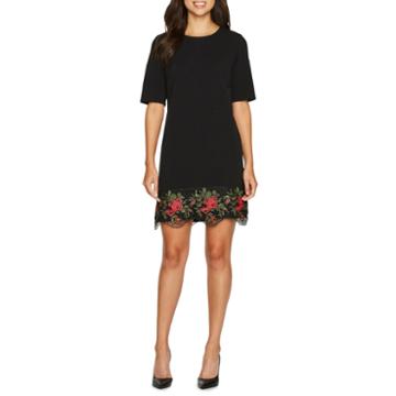 Madison Leigh Elbow Sleeve Sheath Dress