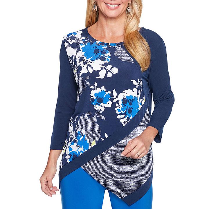 Alfred Dunner Royal Street Tunic Top