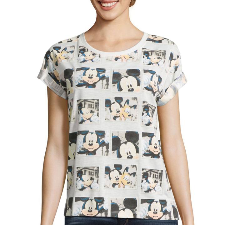 Mighty Fine All Over Mickey Print T-shirt