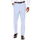 Stafford Seersucker Flat-front Suit Pants - Classic Fit