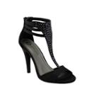 Michael Antonio Rhinestone-studded T-strap Pumps
