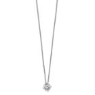 Womens 2-pack 1 Ct. T.w. White Moissanite Round Pendant Necklace Set