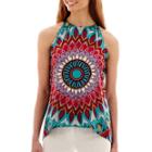 Nicole By Nicole Miller Print Halter Top
