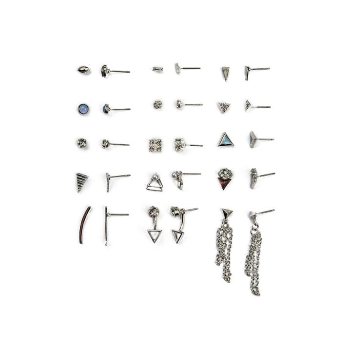 Arizona 15-pc. Clear Earring Sets