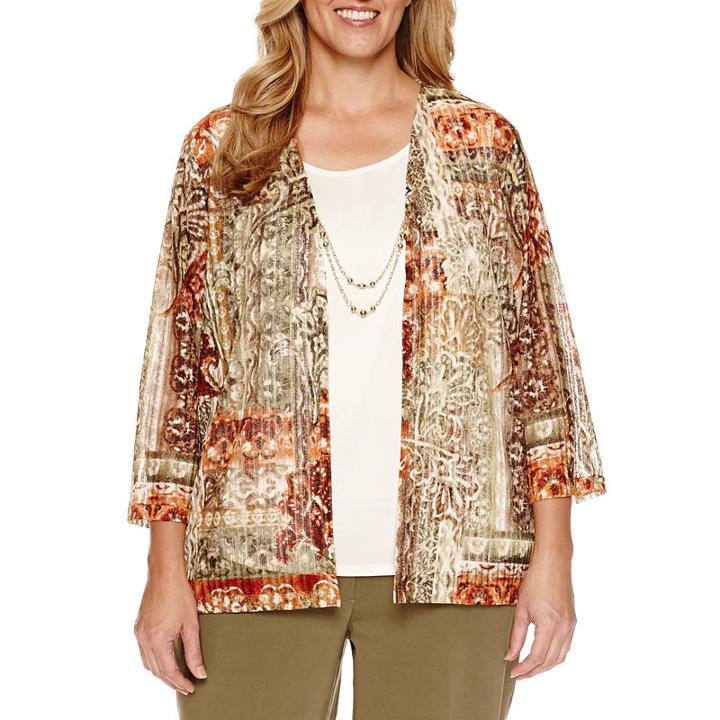 Alfred Dunner Layered Top - Plus