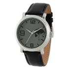 Punisher Mens Black Strap Watch-wma000265