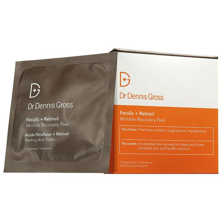 Dr. Dennis Gross Skincare Ferulic + Retinol Wrinkle Recovery Peel