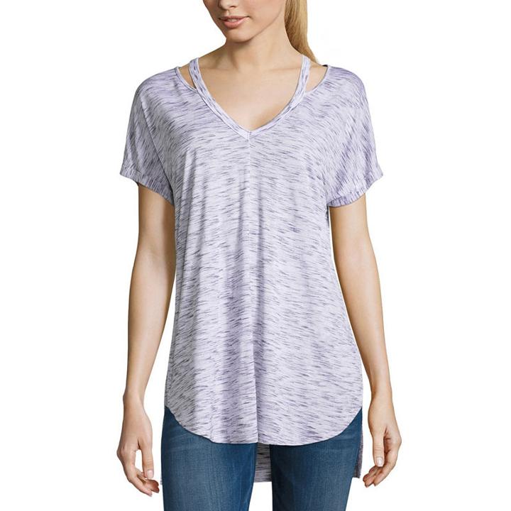 A.n.a. Dolman Step Hem Tee-petite