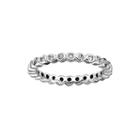 Personally Stackable 1/3 Ct. T.w. Diamond Sterling Silver Stackable Ring