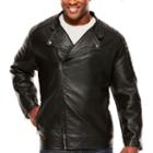 I Jeans By Buffalo Polyurethane Motorcycle Jacket Big And Tall