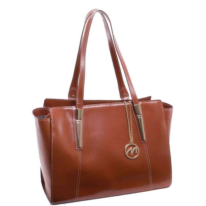 Mckleinusa Aldora Leathe Tote With Tablet Pocket