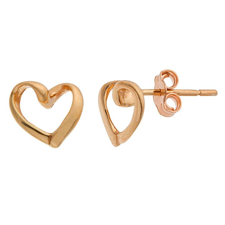 Itsy Bitsy Itsy Bitsy 8.4mm Heart Stud Earrings