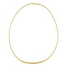 Made In Italy 18k Gold 16 1/2 Inch Chain Necklace