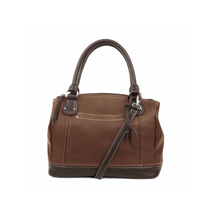 Mundi Rio Leather Satchel