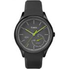 Timex Iq+ Move Black Analog Smartwatch Activity Tracker-tw2p95100f5