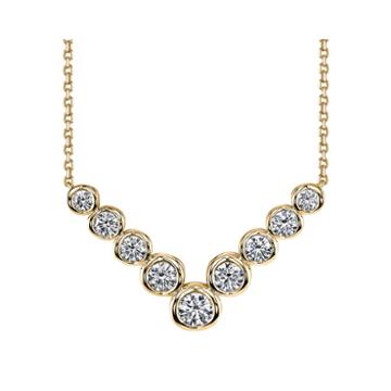 Sirena&trade; 1 Ct. T.w. Diamond 14k Yellow Gold Necklace