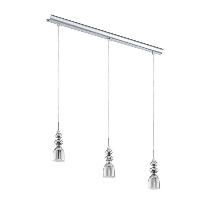 Eglo Bolanos Led 28 Inch Chrome Linear Pendant Ceiling Light