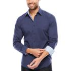 Society Of Threads Small Print Button-front Shirt