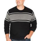 Izod Crew Neck Long Sleeve Pullover Sweater - Big And Tall