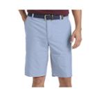 Izod Oxford Flat-front Cotton Shorts