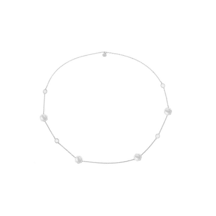Liz Claiborne Womens White Strand Necklace
