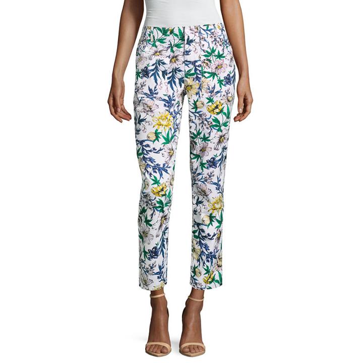 Liz Claiborne Straight Fit Poplin Cargo Pants