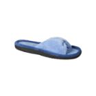 Isotoner Micro Terry Bow Slide Slippers
