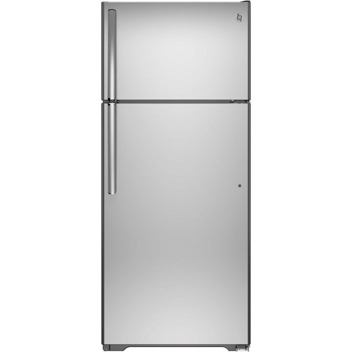 Ge Profile Energy Star 17.5 Cu. Ft. Top Freezer Refrigerator - Gie18gshss