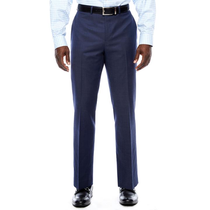 Collection By Michael Strahan Pin Dot Slim Fit Suit Pants - Slim