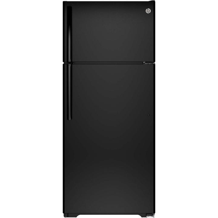 Ge Energy Star 17.5 Cu. Ft. Top Freezer Refrigerator - Gte18gthbb