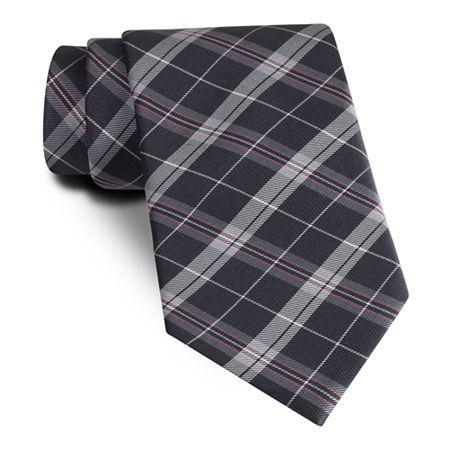 Stafford Prestigious Plaid Slim Tie