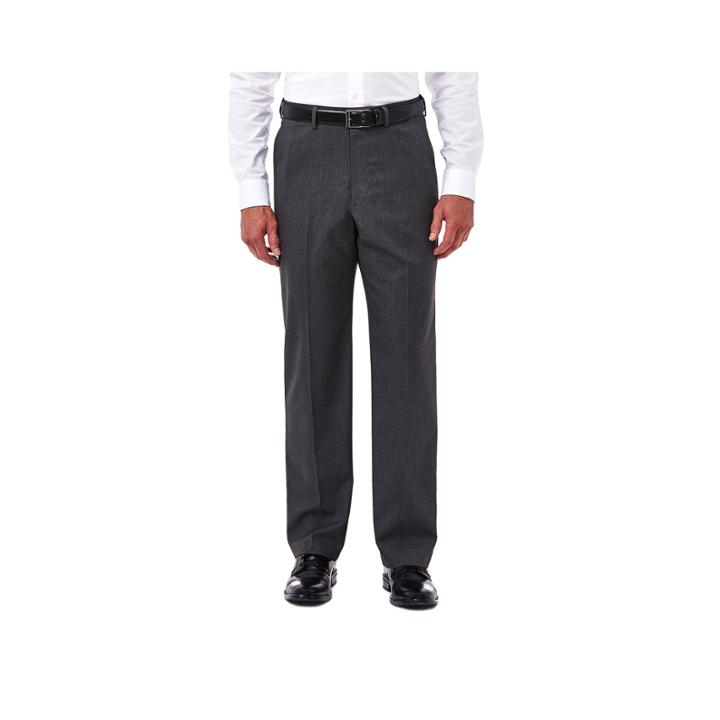 Haggar Premium Stretch Classic Flat-front Dress Pants