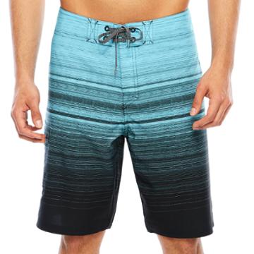 Ocean Current Waver Board Shorts Young Men