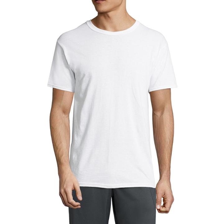 Hanes Men's Comfortblend Cotton 4-pk.+ 2 Bonus Pack Short Sleeve Crew