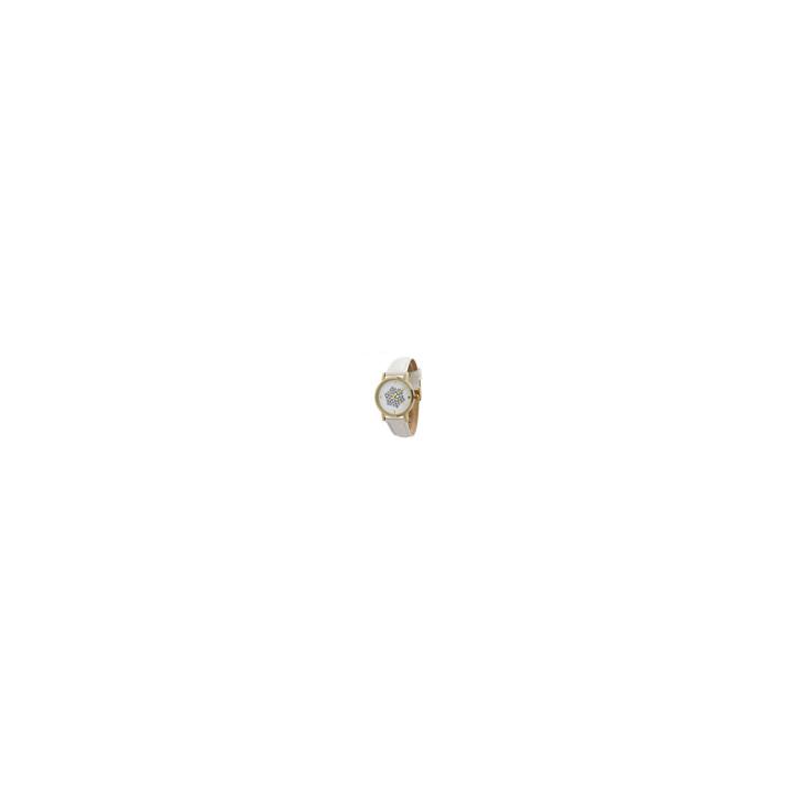 Olivia Pratt Holiday Womens White Strap Watch-12791xwhite