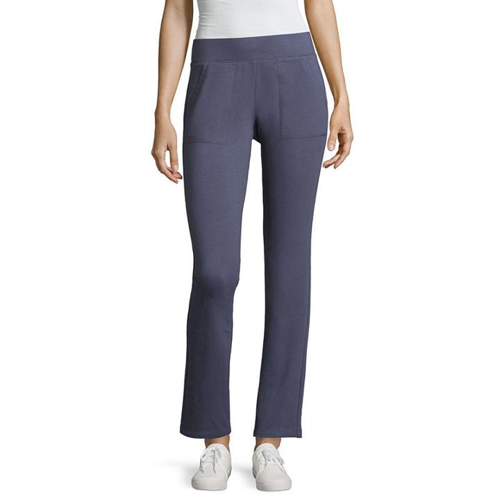 St. John's Bay Active Slim Fit Slim Pants-petite