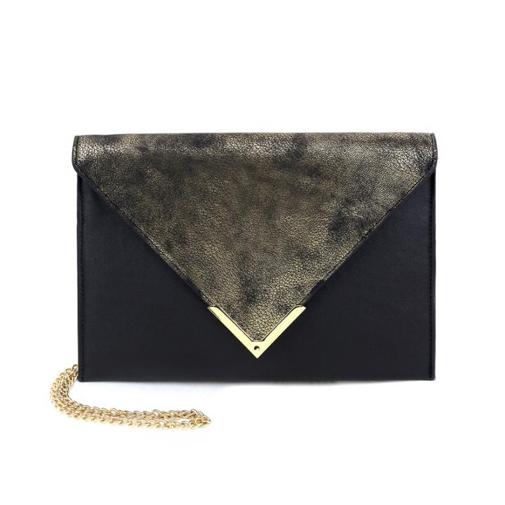 Olivia Miller Liv Distressed Flap Envelope Clutch Crossbody Bag