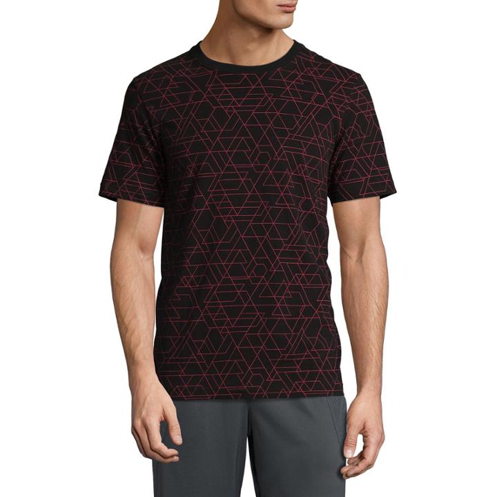 Xersion Geometric Short Sleeve Crew Neck T-shirt