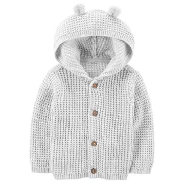 Carter's Lbb Long Sleeve Hooded Neck Cardigan Unisex