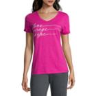 Made For Life&trade; Short Sleeve Breast Cancer Tee - Tall