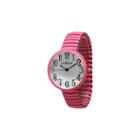 Olivia Pratt Womens Two Tone Strap Watch-20108pink