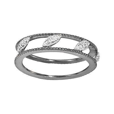 Personally Stackable Diamond-accent Ring Jacket