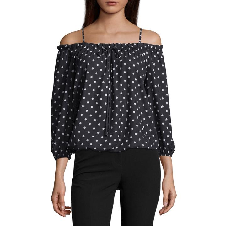 Worthington Off Shoulder Blouse