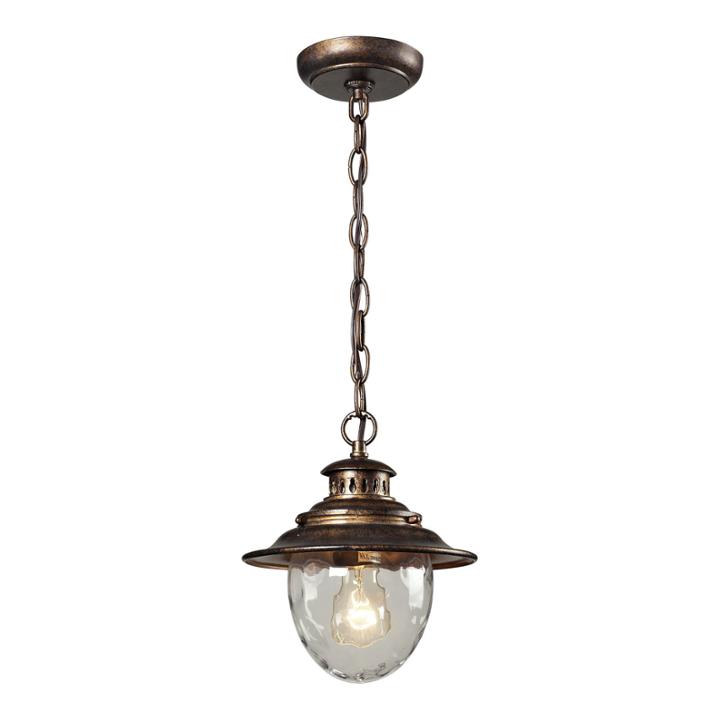 Searsport 1-light Outdoor Pendant In Regal Bronze