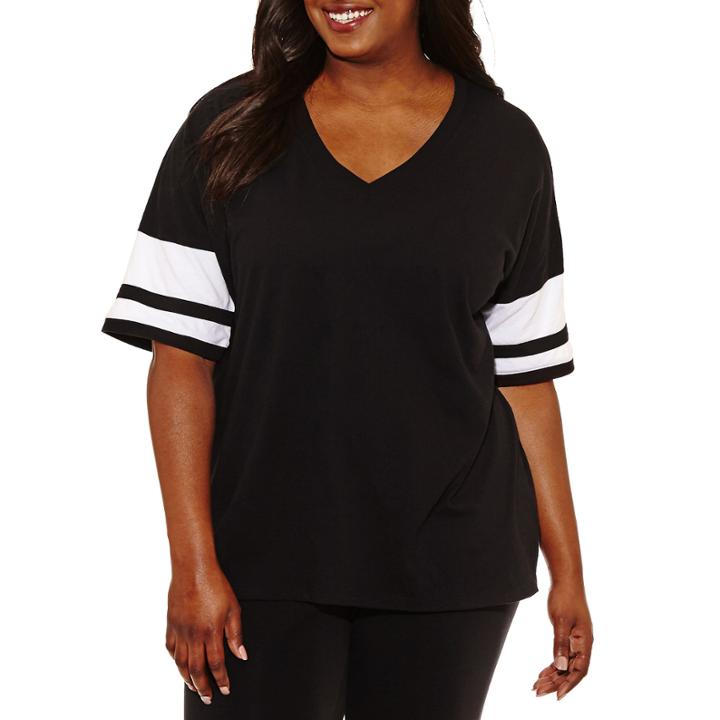 Flirtitude Champ Graphic T-shirt- Juniors Plus